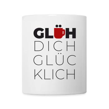 Glühwein - Tasse - Weiß - Vorne