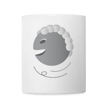 Gesicht Freude Lachen Leben Geschenk - Tasse - Weiß - Vorne