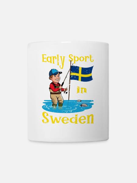 Frühsport in Schweden - Tasse - Weiß