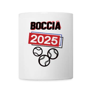Boccia Spielerin Team Turnier Mannschaft 2025 - Tasse - Weiß - Vorne