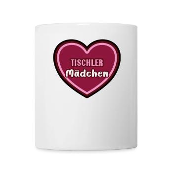 Tischlerin Tischler Mädchen Kind Azubine Azubi - Tasse - Weiß - Vorne