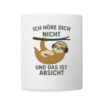 Ich höre dich nicht - Tasse - Weiß - Vorne