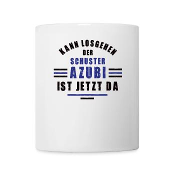 Azubi Schuster Lehre Ausbildung Schusterausbildung - Tasse - Weiß - Vorne
