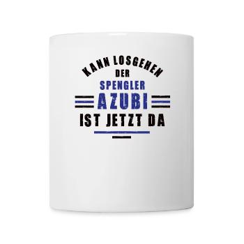 Azubi Spengler Lehre Ausbildung Spenglerausbildung - Tasse - Weiß - Vorne