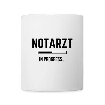 Médecin urgentiste en devenir - Mug blanc - blanc - Devant