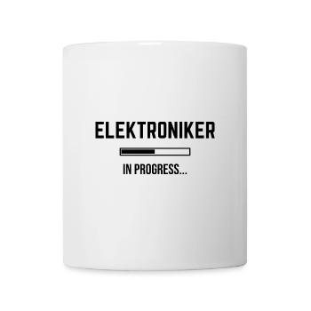 Technicien en électronique En Progression - Mug blanc - blanc - Devant