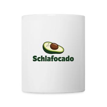 Schlafocado - Design d’avocat amusant - Mug blanc - blanc - Devant