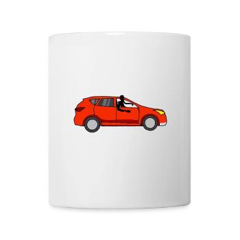 En voiture Simone - Mug blanc - blanc - Devant