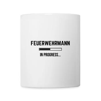 Firefighter In Progress - Mug - white - Front