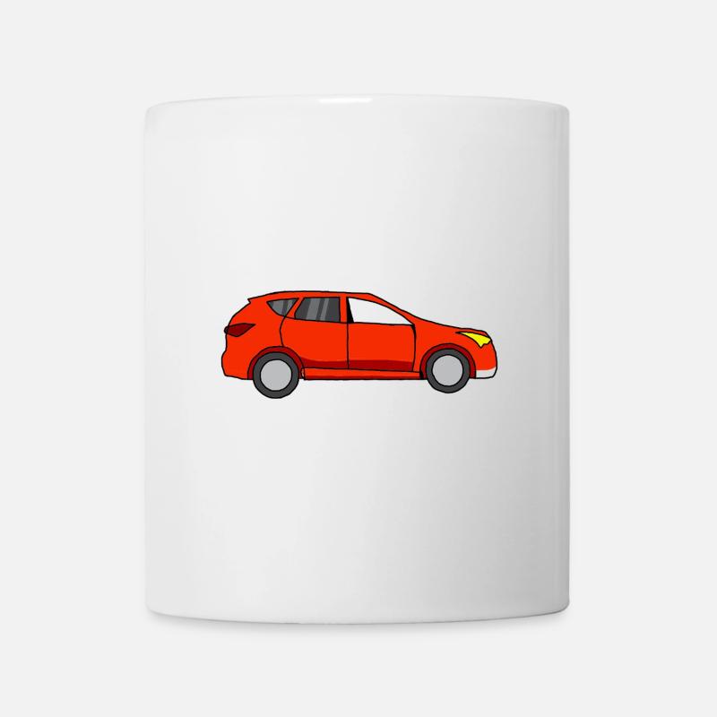En voiture - Mug blanc - blanc