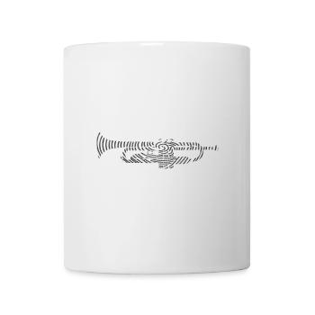 Music DNA avec trompette Silhouette – Creative Music - Mug blanc - blanc - Devant