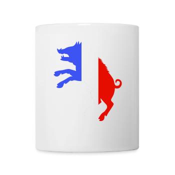 Sanglier Bleu Blanc Rouge - Tasse - Weiß - Vorne
