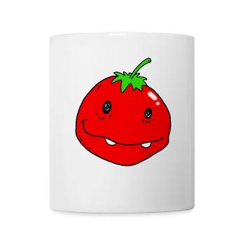 tomate - Mug blanc - blanc - Devant