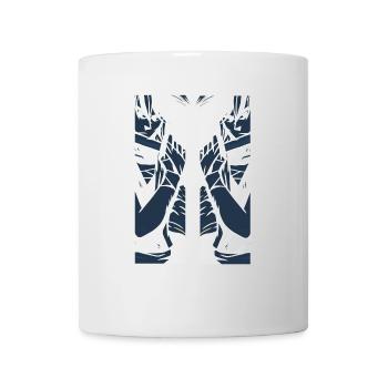 Idée cadeau manga épéiste - Mug blanc - blanc - Devant