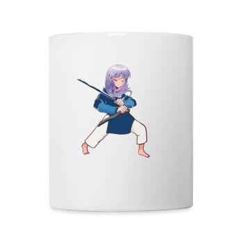 Épéiste manga - Mug blanc - blanc - Devant