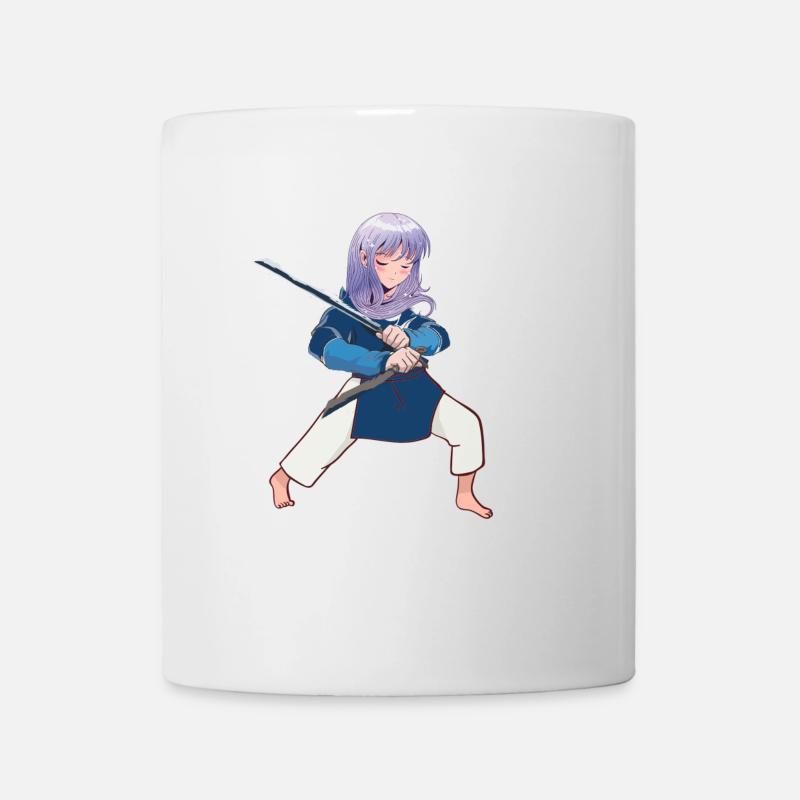 Manga swordsman - Mug - white