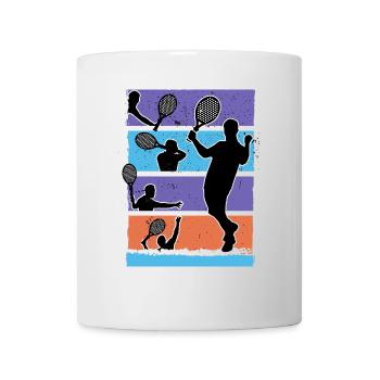 padel padel tennis padeltennis player paddle padle - Mug - white - Front