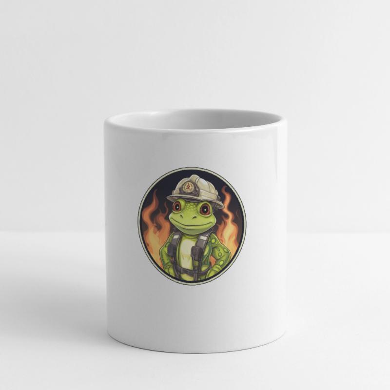 Fire Brigade Frog Mug