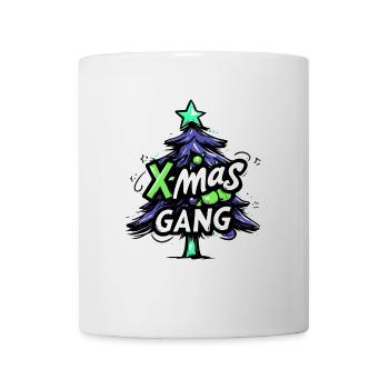 X-Mas Gang Weihnachten Team - Tasse - Weiß - Vorne