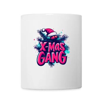 X-Mas Gang Weihnachten Team - Tasse - Weiß - Vorne