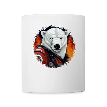 Brigade de pompiers de Polar Bear - Mug blanc - blanc - Devant