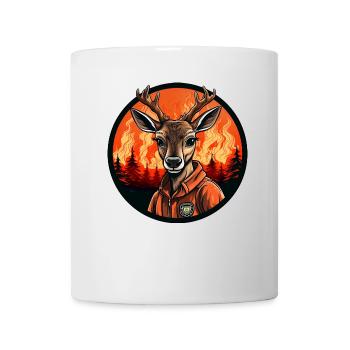 Brigade de pompiers de Reh - Mug blanc - blanc - Devant