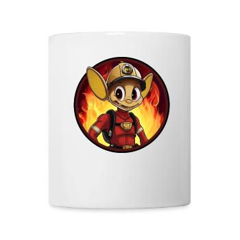 Ameisen Feuerwehr / Feuerwehrmann Ameise - Tasse - Weiß - Vorne