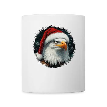 Adler Weihnachten - Tasse - Weiß - Vorne