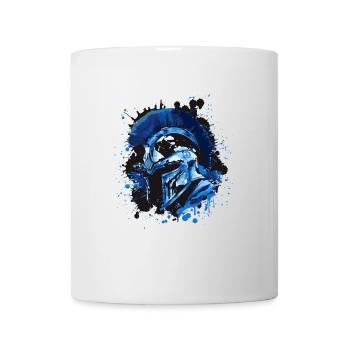 Spartaner Helm Sparta - Tasse - Weiß - Vorne