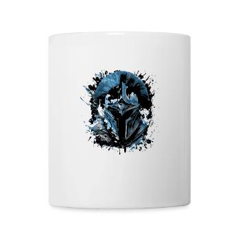 Spartan Helmet Symbol Gladiator - Mug - white - Front