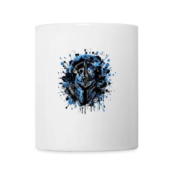 Spartaner Helm Gladiator - Tasse - Weiß - Vorne
