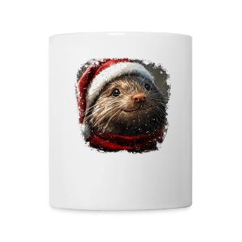 Mole Christmas - Mug - white - Front