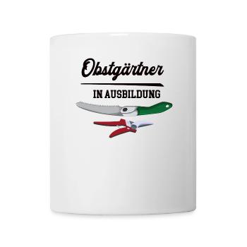 Obstgärtner in Ausbildung Obstgärtnerausbildung - Tasse - Weiß - Vorne