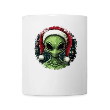 Aliens Christmas / Santa Claus Alien - Mug - white - Front