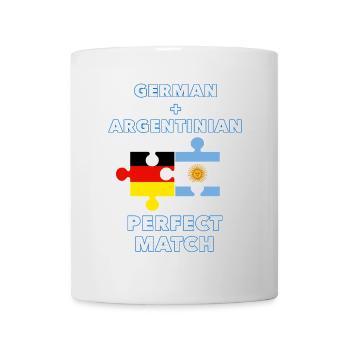 Puzzle Allemand Argentin - Mug blanc - blanc - Devant