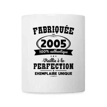 20 Year Anniversary - Made in 2005 - Mug - white - Front