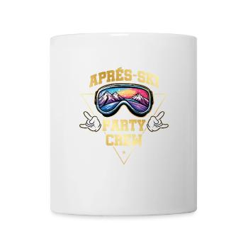 Après-ski Party Crew Gold - Mug blanc - blanc - Devant