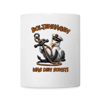 Boltenhagen, quoi d’autre ! - Mug blanc - blanc - Devant