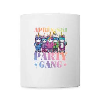 Après-ski Party Gang Licorne - Mug blanc - blanc - Devant