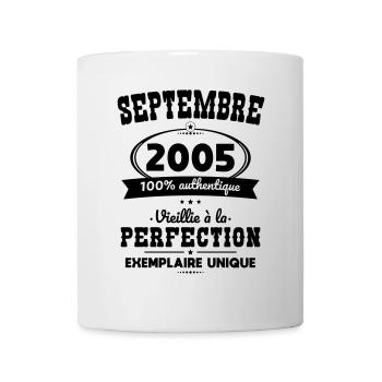 20th Anniversary - September 2005 Perfection - Mug - white - Front