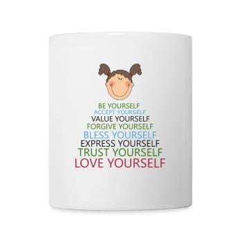 Love yourself - Mug - white - Front