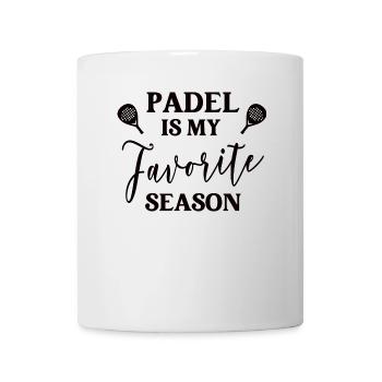 Padel Tennis Spiel Padeltennis Padelspieler - Tasse - Weiß - Vorne