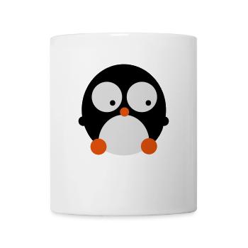 sweet penguin - penguin chick - pingouin douce - - Mug blanc - blanc - Devant