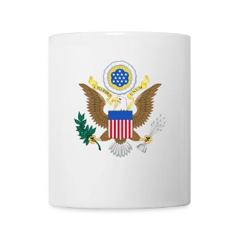 USA coat of arms - Mug - white - Front