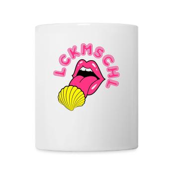 LCKMSCHL big lick - Tasse - Weiß - Vorne