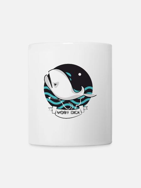 Moby Dick - Tasse - Weiß