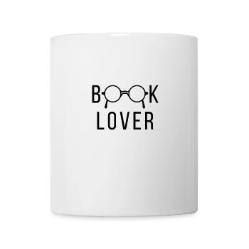 Book Lover Nerd Book Books Literature Glasses - Mug - white - Front