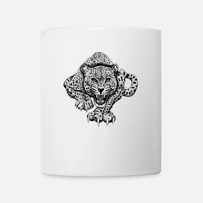 KutuXa Leopard - Tasse - Weiß