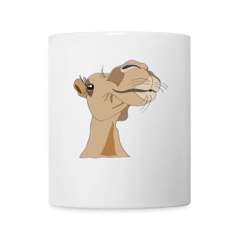 Kameldame - Tasse - Weiß - Vorne