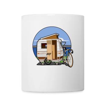 Caravane - Mug blanc - blanc - Devant